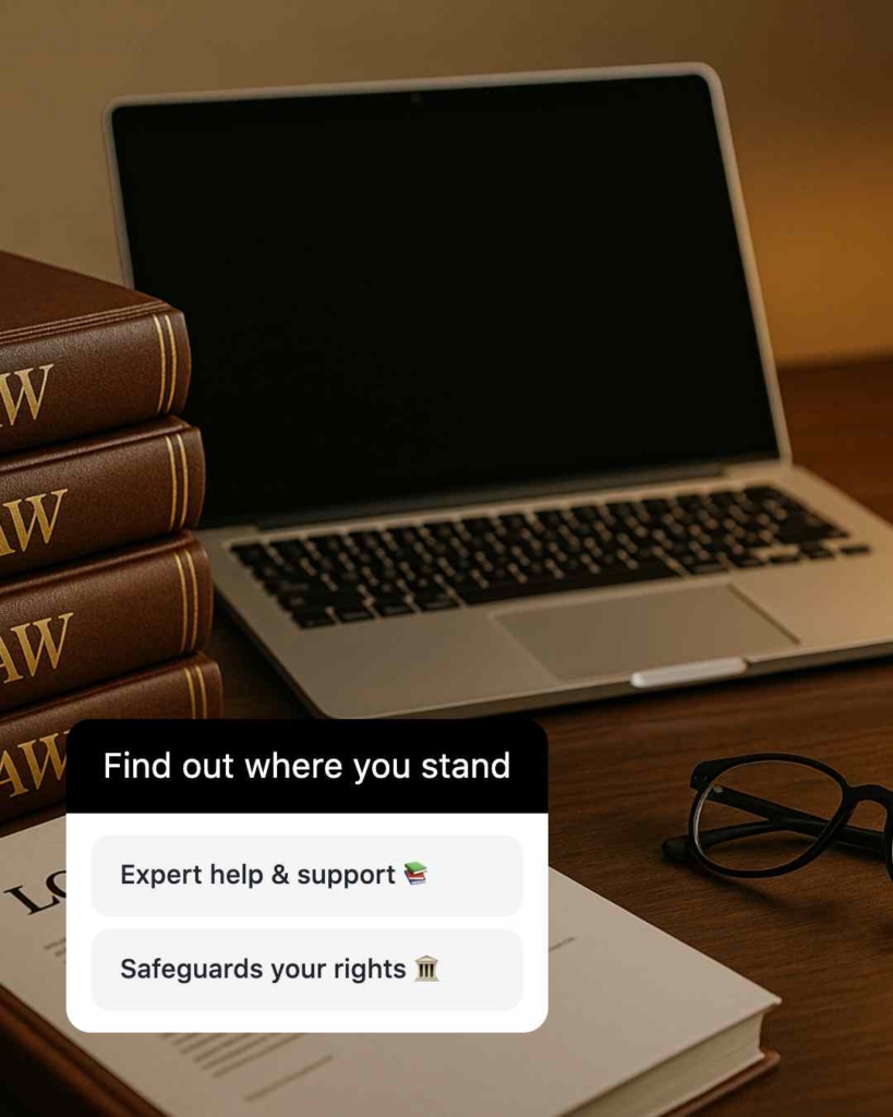 Zeely AI ad portraying a laptot and a contract