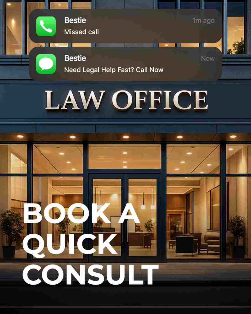 Zeely AI ad portraying a law office