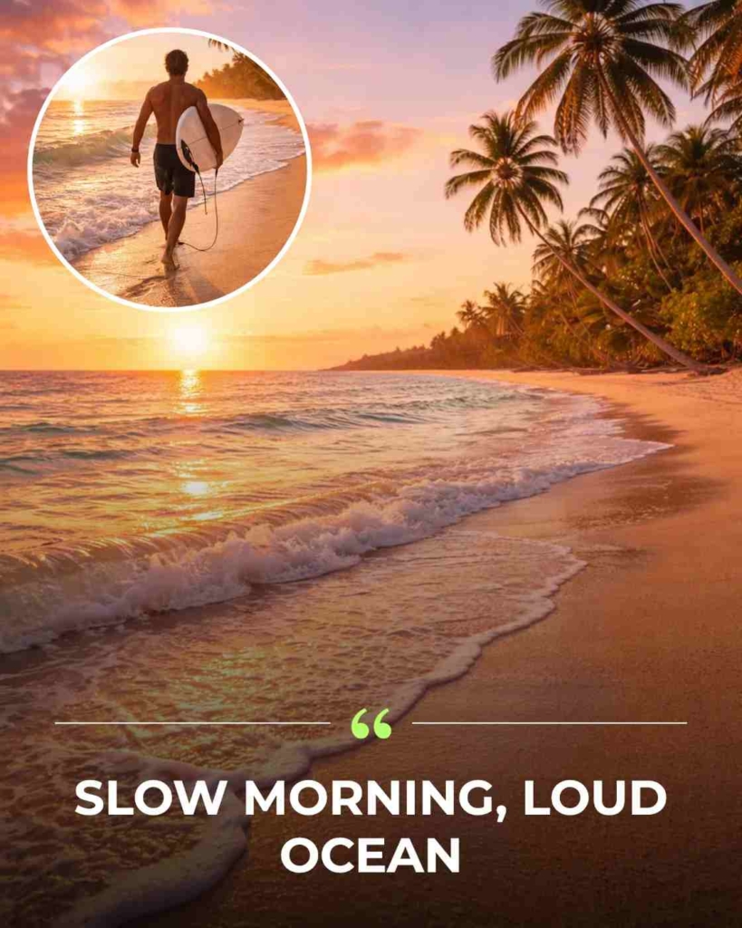 AI beach creative from Zeely AI