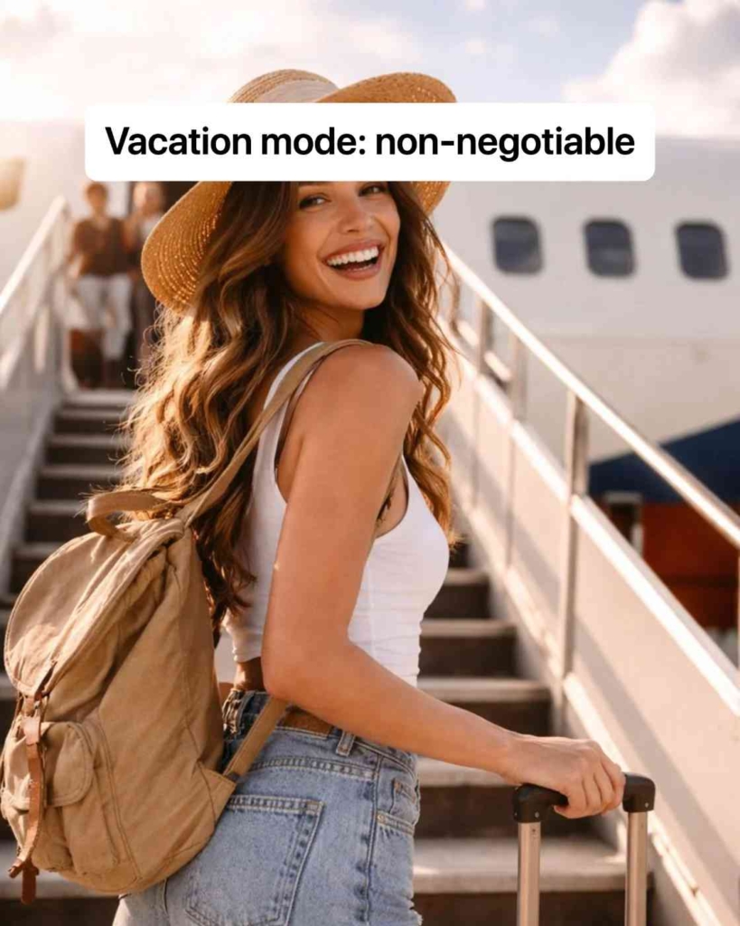 Zeely AI ad for traveling