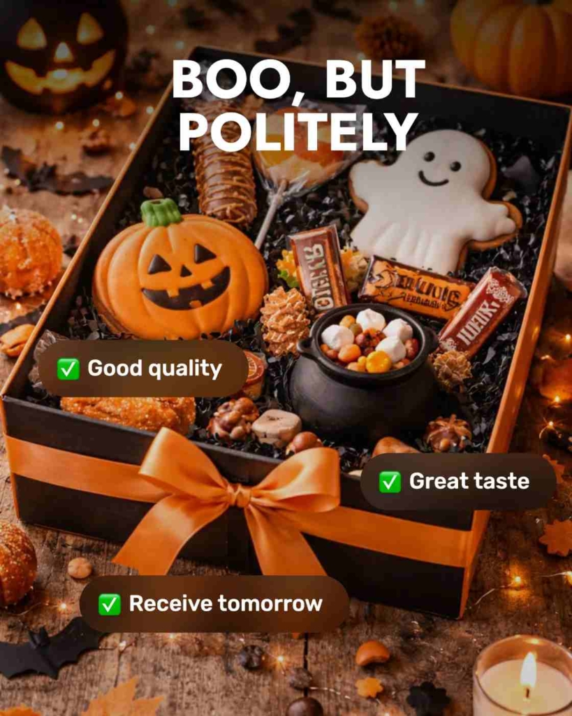 Zeely AI ad for a Halloween