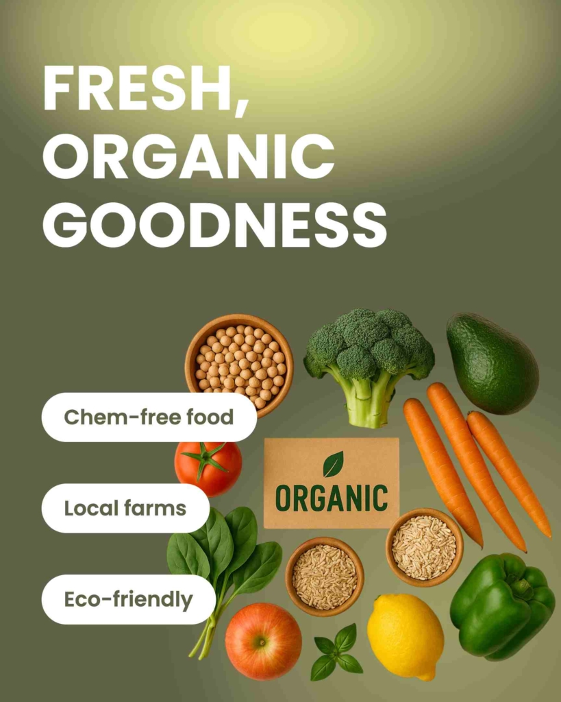 Zeely AI ad 1 for organic food company