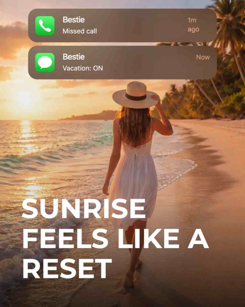 Seaside Instagram ad by Zeely AI