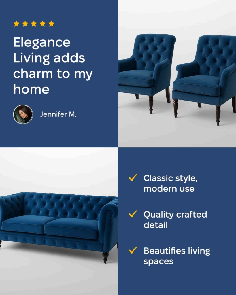 Zeely AI ad 4 for furniture shop