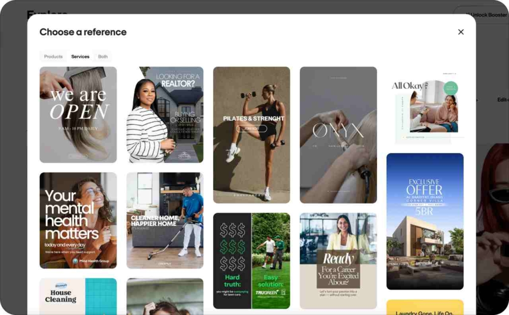 Brand-Inspired Remix examples screenshot