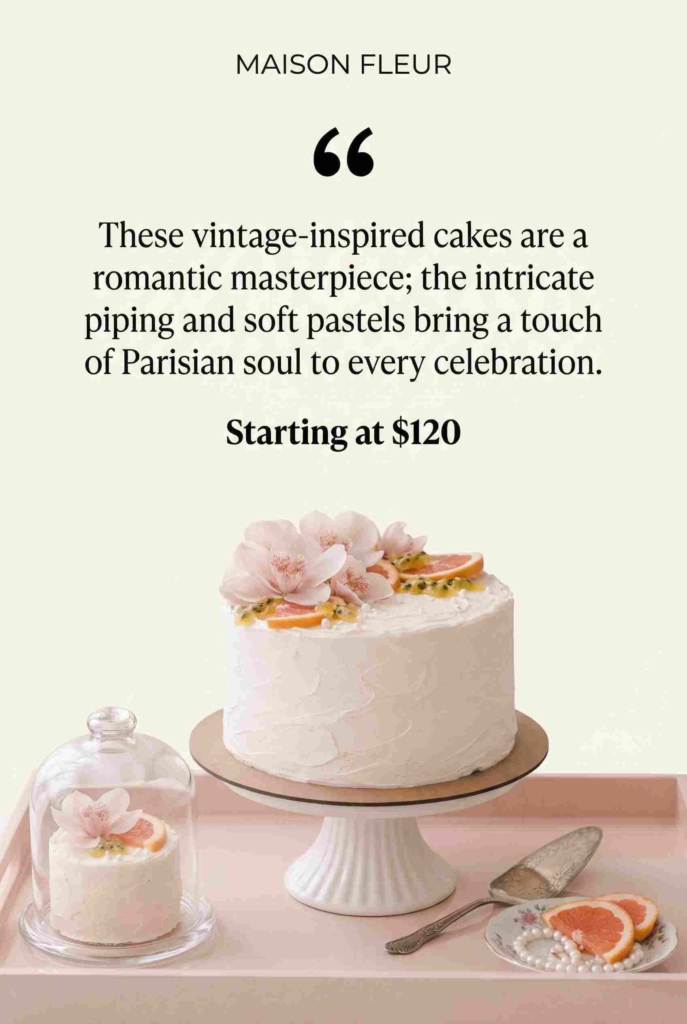 Cake case ad example by Zeely AI
