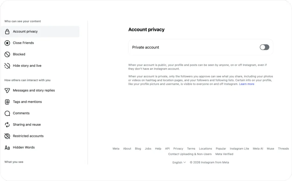 A verified web screenshot