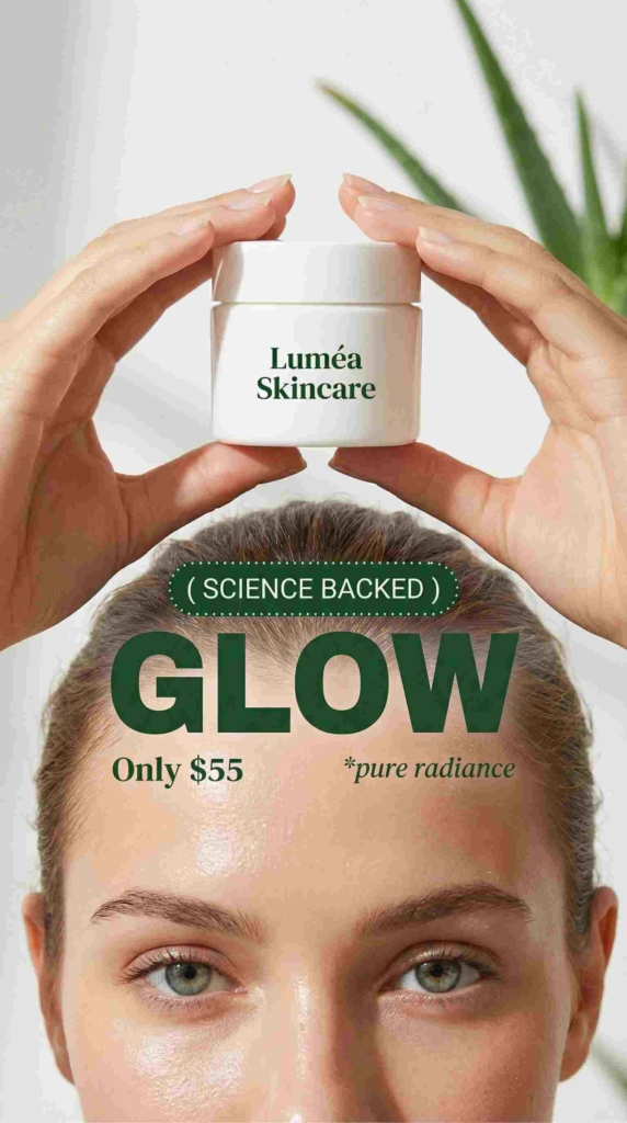 Skincare ad example