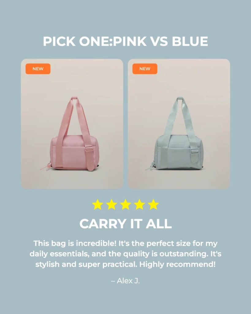 Gymshark bad ad by Zeely AI example