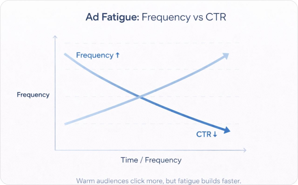 Ad Fatigue: Frequency vs CTR