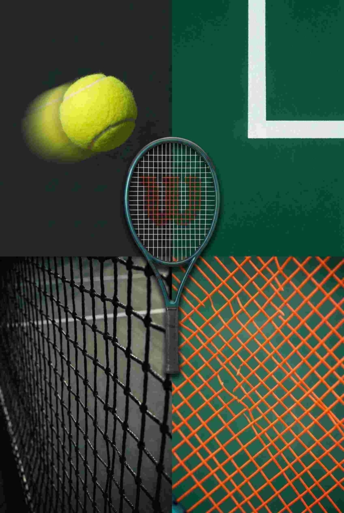 Tennis racket ad example
