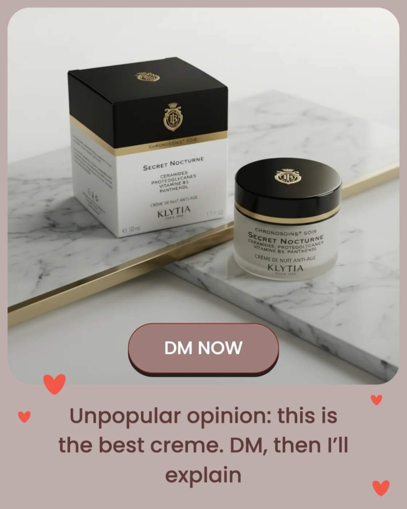 Creams ad by Zeely AI example