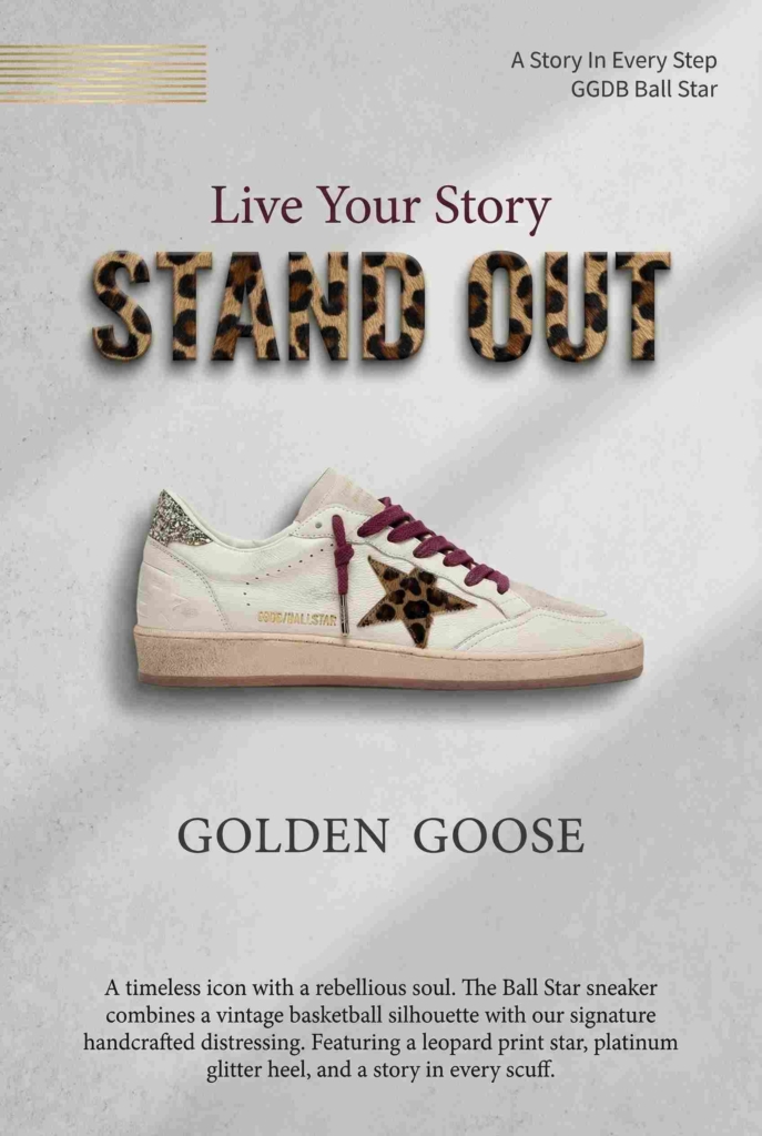 Zeely AI ad of sneakers example