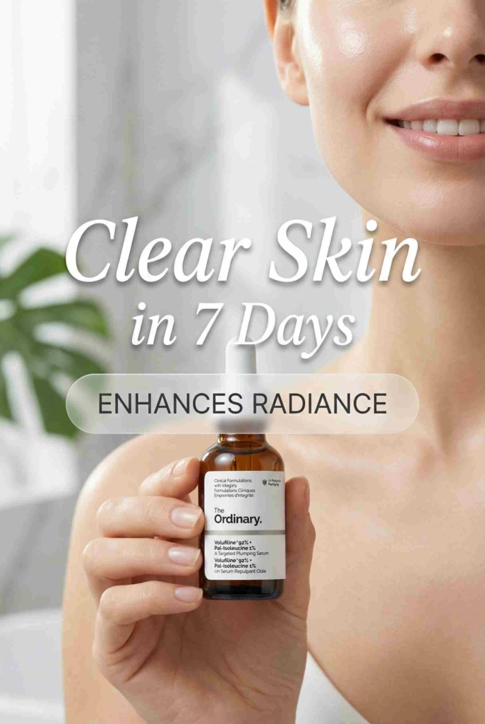 Zeely AI ad example of face tonic