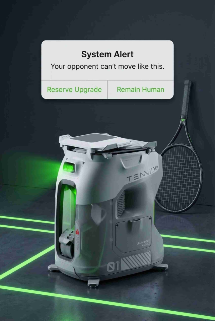 AI opponent simulation ad example by Zeely AI