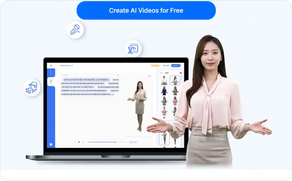 aiAVATAR landing page screenshot