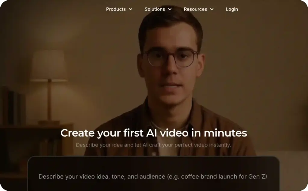 Gan.AI landing page screenshot
