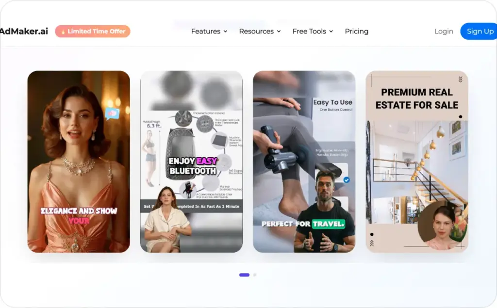 AdMaker.ai video ad examples