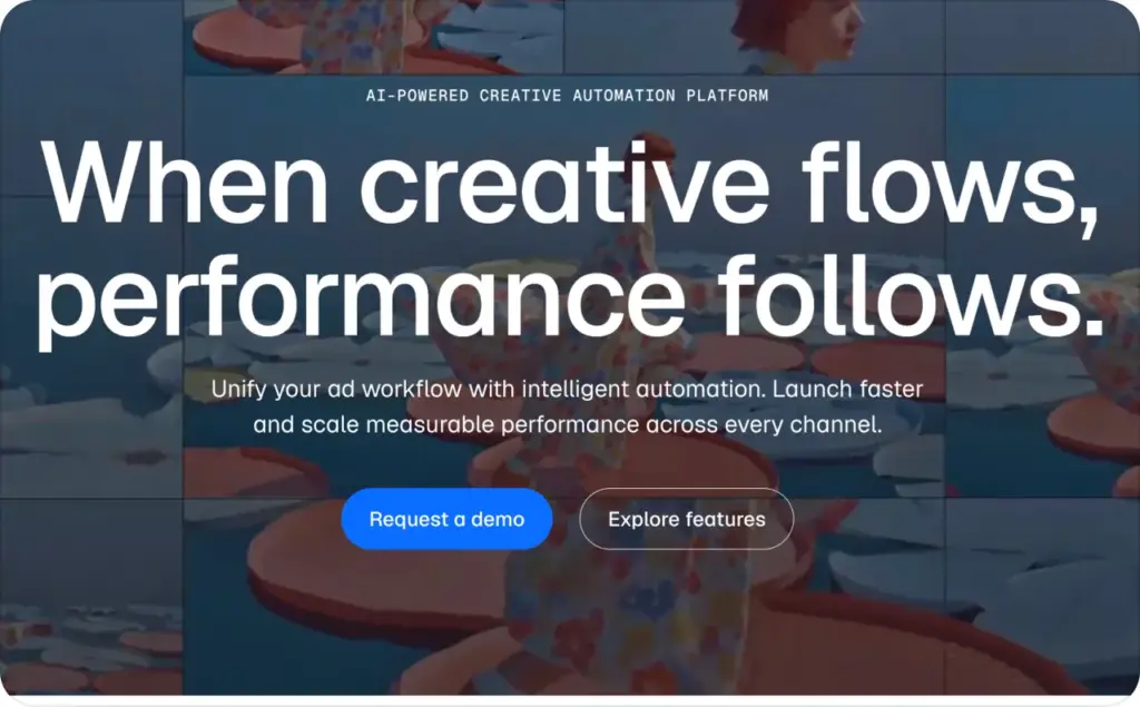 Bannerflow landing page