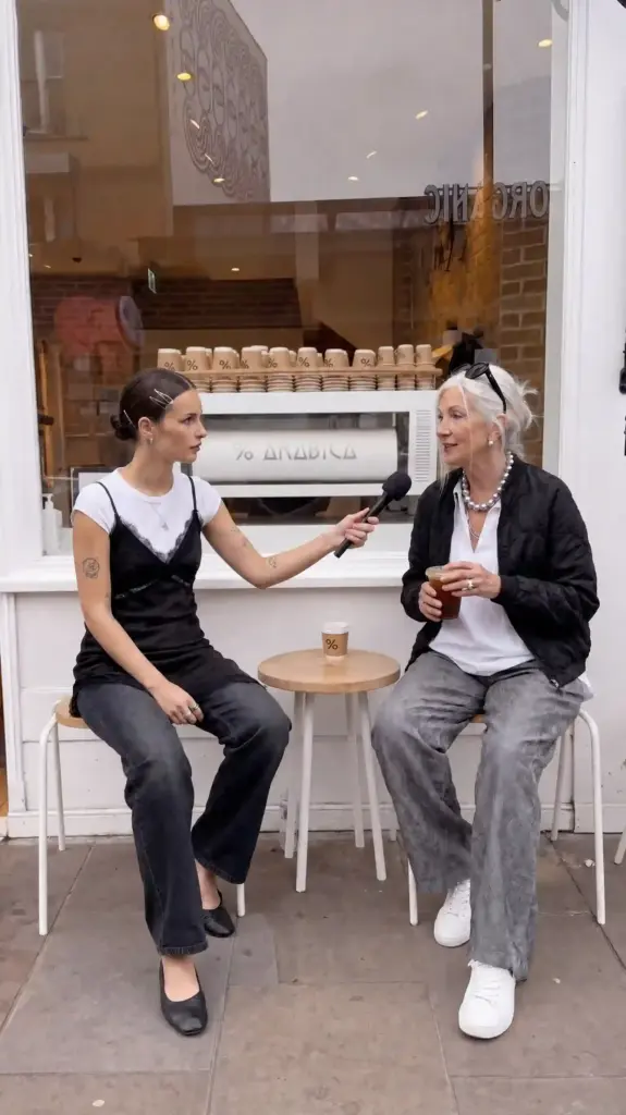 Street interview photo