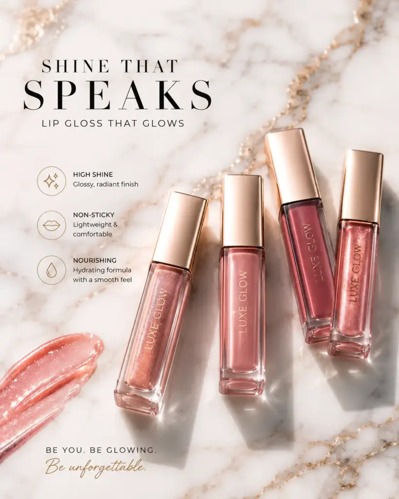Lipgloss ad