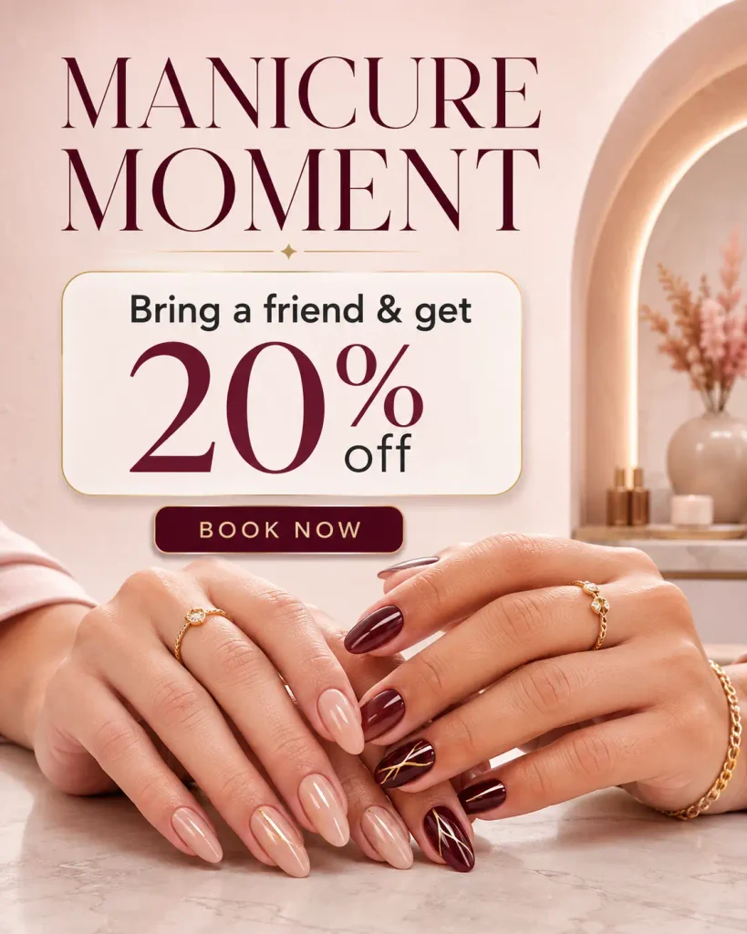 Nail service ad by ChatGPT