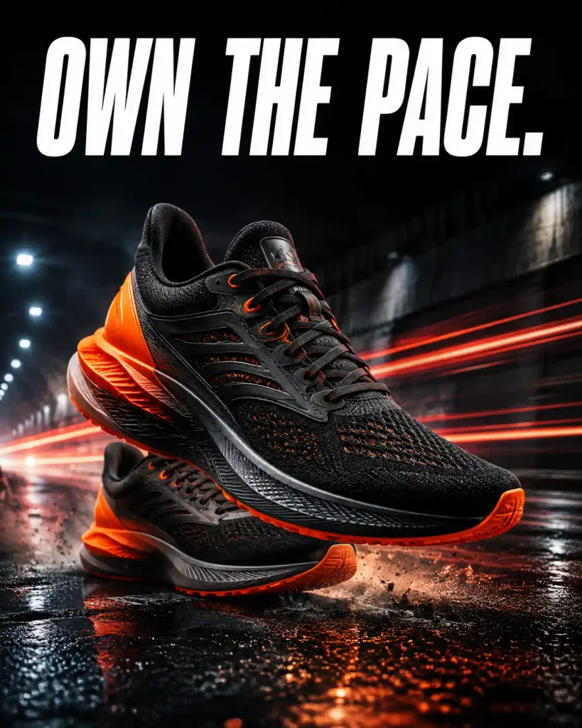 Sneakers ad by ChatGPT