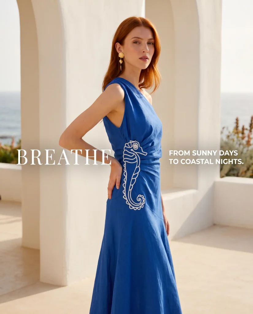 Zeely AI dress ad