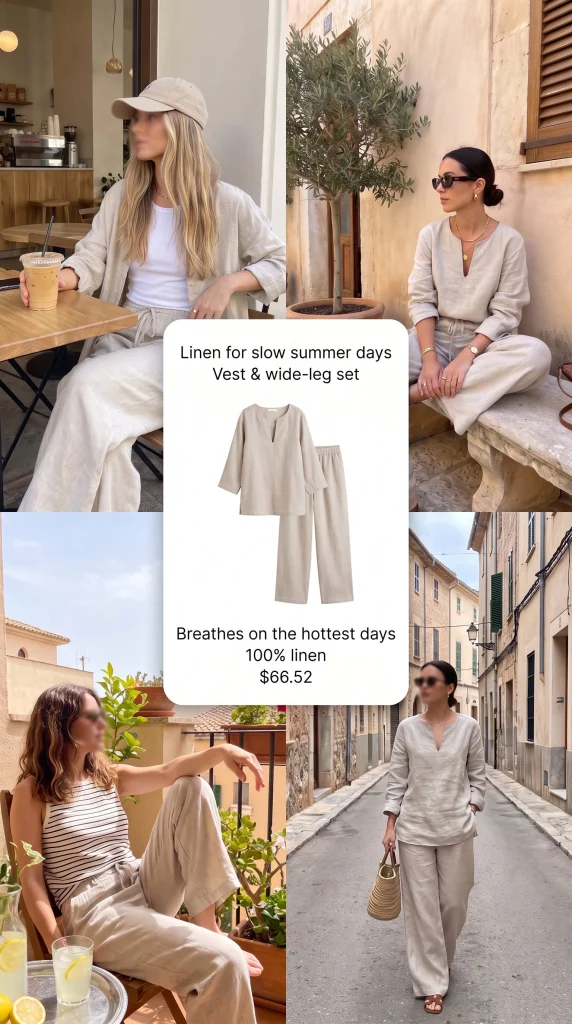 Clothing product and ad options in Zeely