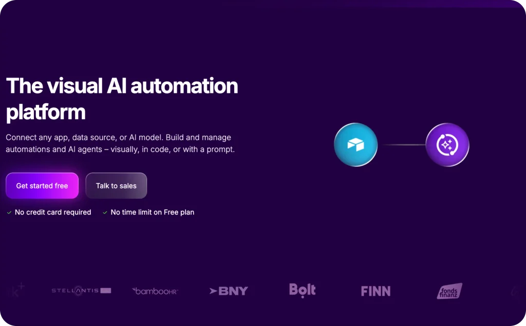 Make landing page