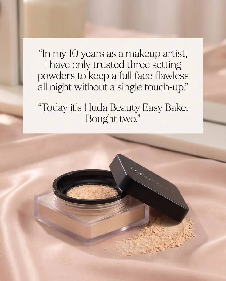 Loose powder AI ad