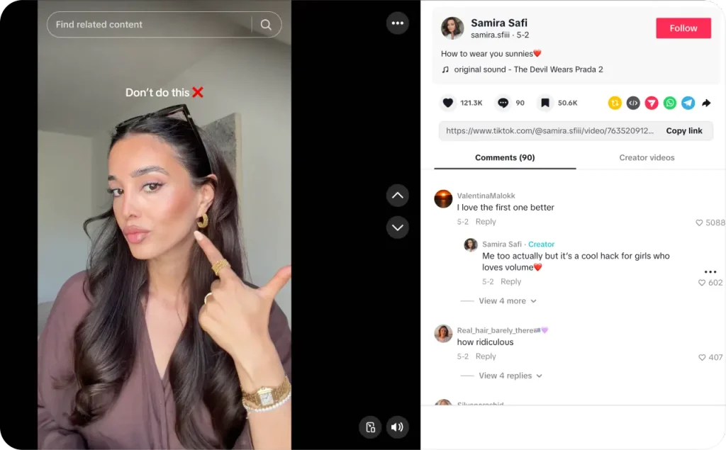 Samira Safi on TikTok
