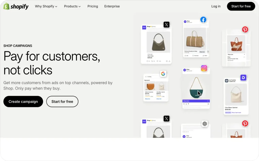 Shop campaigns